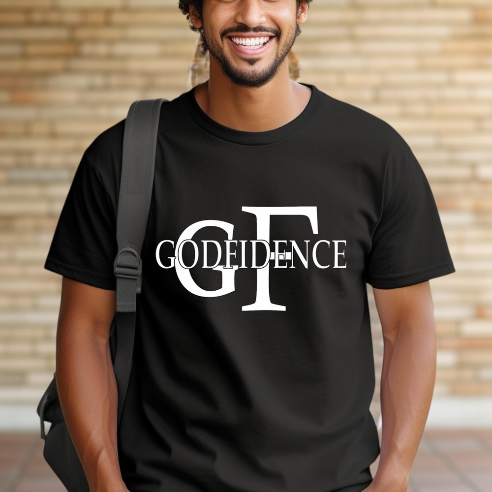 Men’s Christian Clothing Black Casual Cotton Shirt - Picture 2 of 6